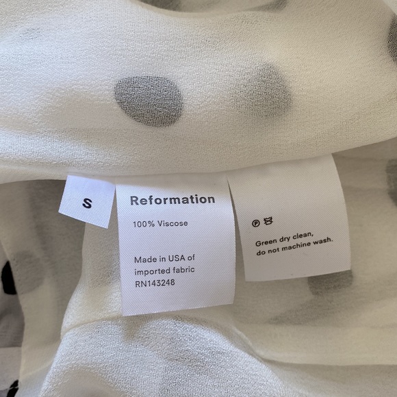 Polka dot Reformation dress - Picture 3 of 3